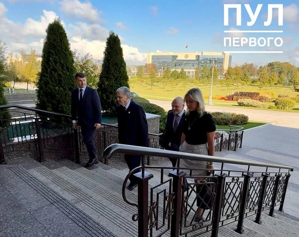 Белорусско-американские переговоры пройдут во Дворце Независимости. Фото: телеграм-канал «Пул Первого».