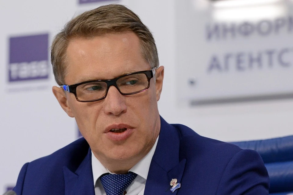 Мурашко заявил, что в РФ становится все меньше людей с вредными привычками. Фото: Николай Галкин/ТАСС
