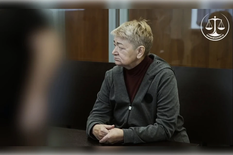 Токмакской пенсионерке дали 12 лет за госизмену. Фото: Запорожский областной суд