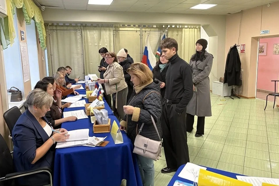 В Якутии проходит первый день выборов депутатов в Госдуму. Фото: ЦИК Якутии