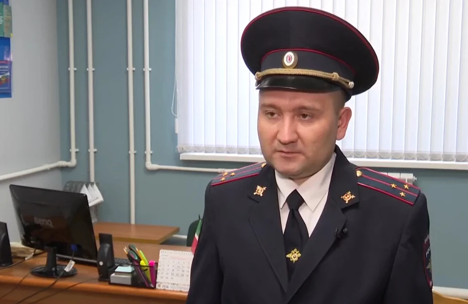 Профессиональный путь Ирека Ситдикова в органах внутренних дел начался в 2010 году. ФОТО: скрин из видеоролика УМВД РТ