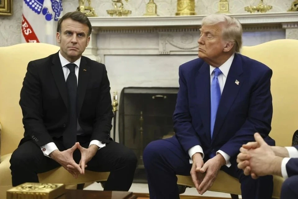 Figaro: Макрон планирует обсудить с Трампом давление на Россию
