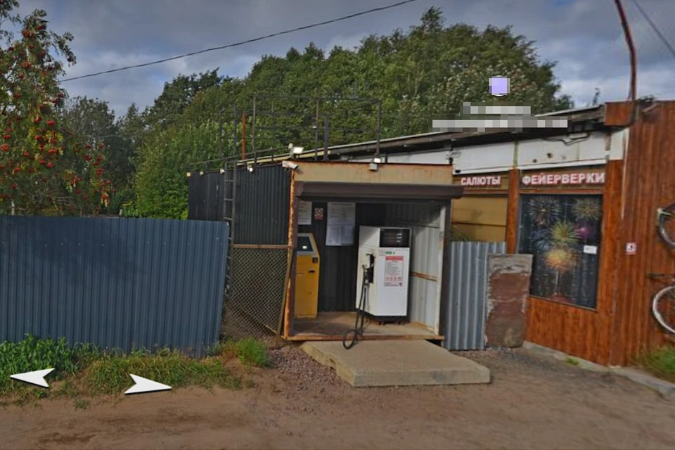 АЗС самообслуживания подожгли на Парашютной. Фото: панорамы yandex.ru/maps