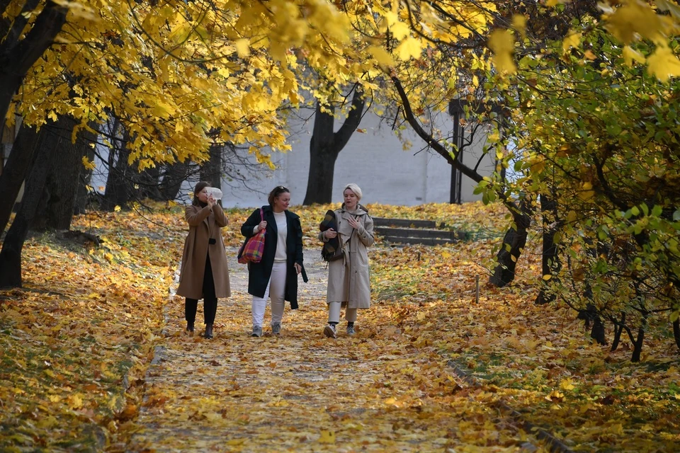 Золотая осень продлится в Москве до 4 октября
