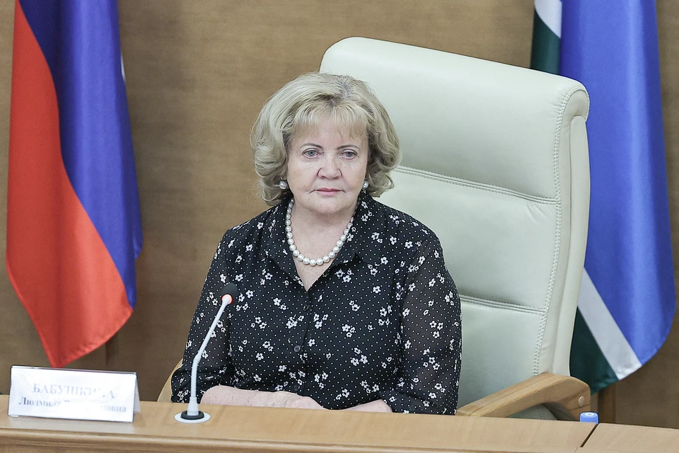 Председатель Законодательного Собрания Свердловской области Людмила Бабушкина. Фото: Пресс-служба Законодательного Собрания Свердловской области