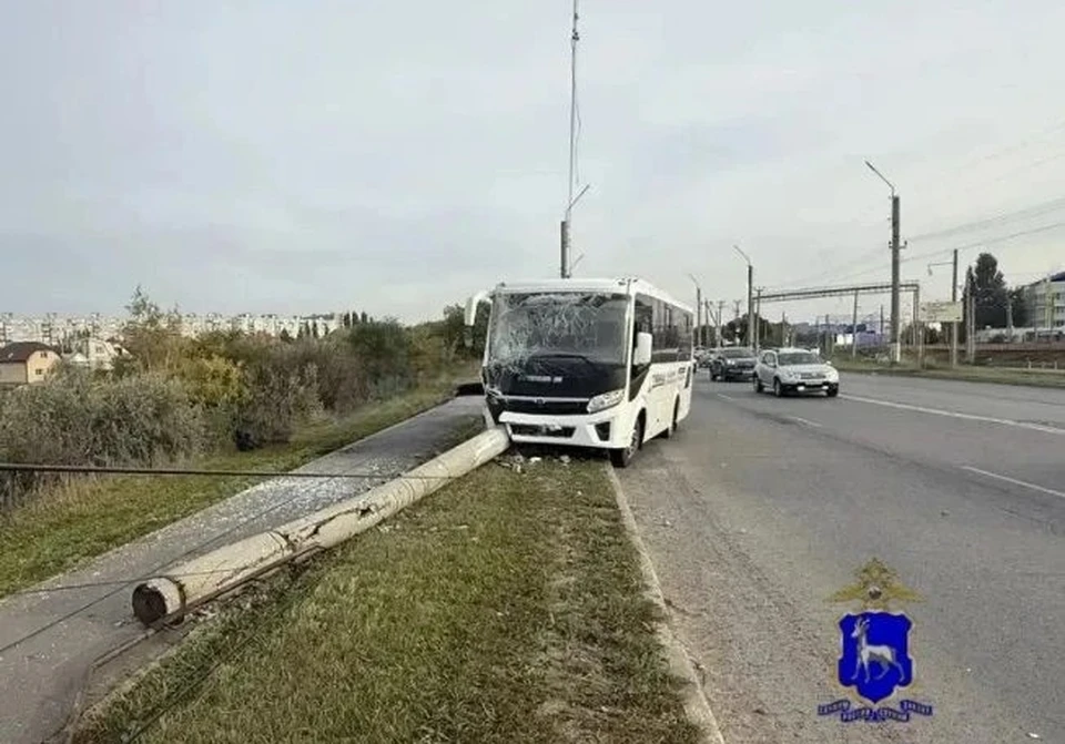 В момент происшествия пассажиры в салоне автобуса отсутствовали