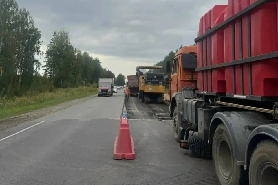 Полностью завершить ремонт дороги планируется до конца 2026 года. Фото: Миндортранс Удмуртии