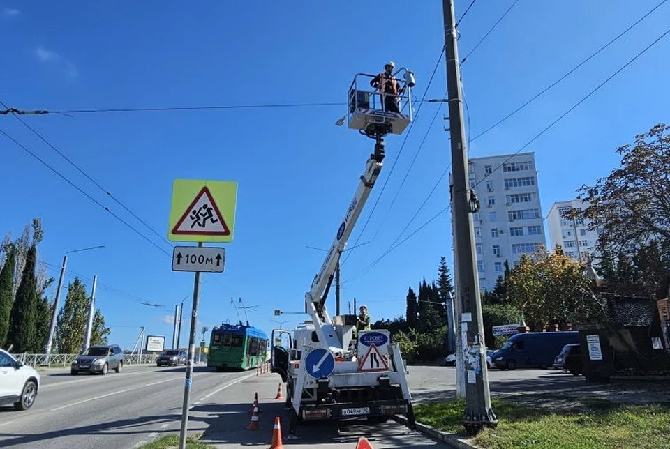 В нынешнем году в городе установили около 570 новых светильников. Фото: sev.gov.ru