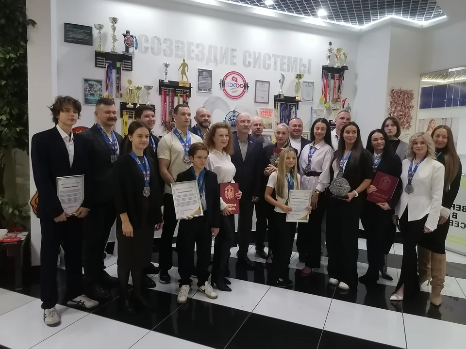 Сборная Орловской области по силовому спорту заняла третье общекомандное место на Чемпионате России
