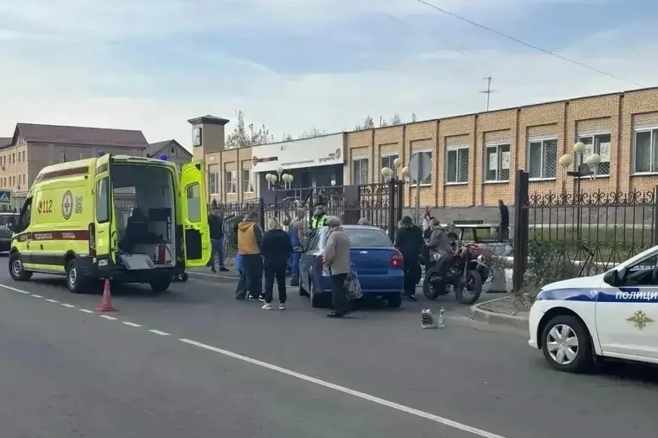 Двое подростков пострадали в ДТП с мотоциклом в Шатуре. Фото: ГУ МВД России по Московской области