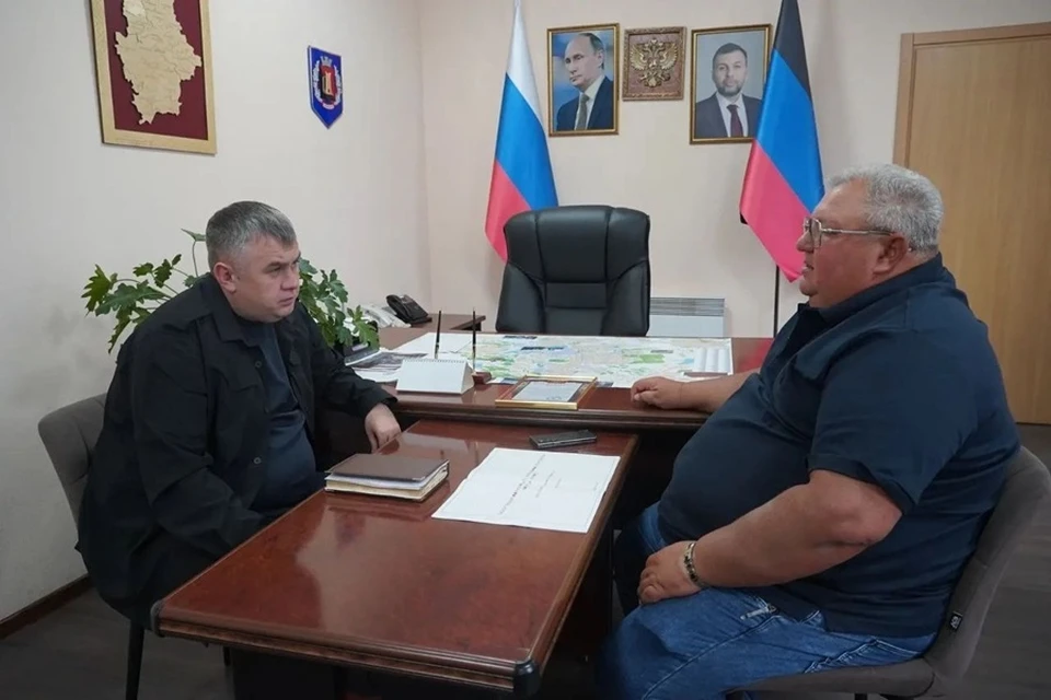 В ДНР обсудили подготовку Красноармейского округа к зиме. Фото: ТГ/Емельянов