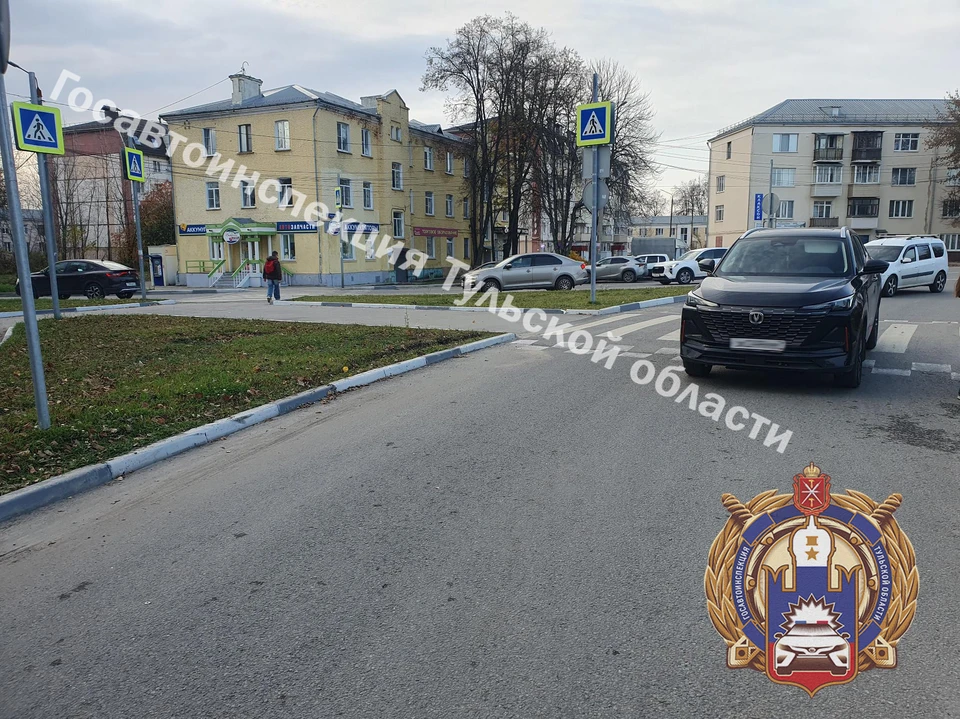 43-летняя женщина попала под колеса автомобиля Changan на улице Кирова в Туле.