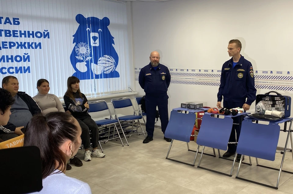 Студенты Генического техникума прошли обучение оказанию первой помощи Фото: ЕР