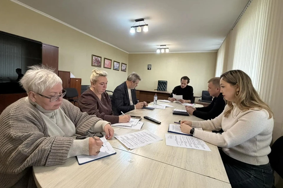 В ДНР провели первое заседание рабочей группы Российской трехсторонней комиссии по разработке Регионального корпоративного демографического стандарта. Фото: Минтруд ДНР