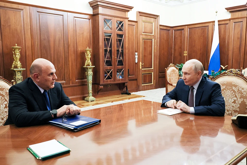 Премьер-министр Михаил Мишустин представил президенту РФ Владимиру Путину предложения по кадровым перестановкам в правительстве