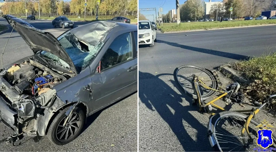 Пенсионер на велосипеде нарушил ПДД и погиб в аварии.