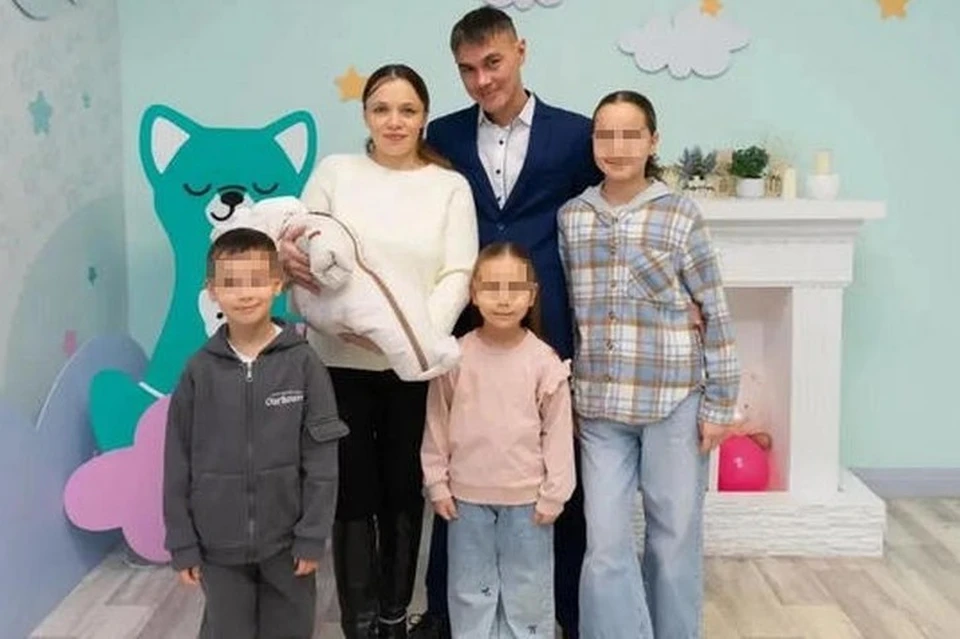 В результате ДТП на трассе в Башкирии многодетная семья лишилась отца. Фото: личный архив героев публикации