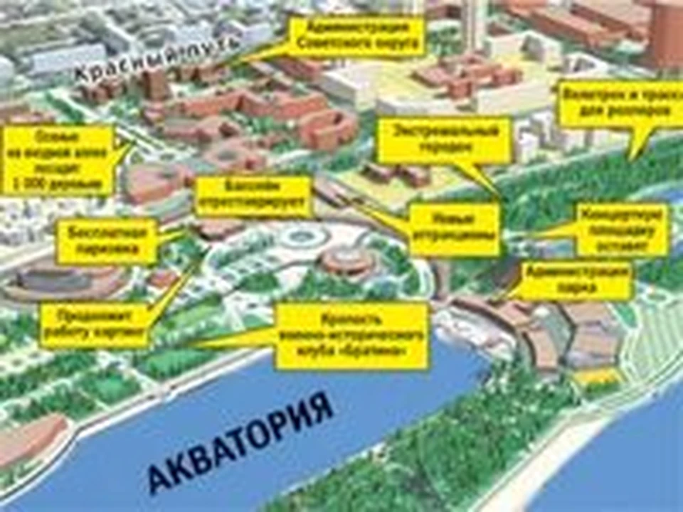 Зеленая река омск проект на карте