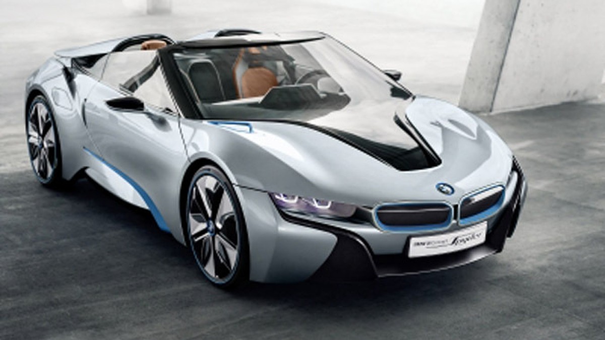 Поворачивающиеся вверх двери станут главной фишкой нового BMW i8 Concept  Spyder - KP.RU