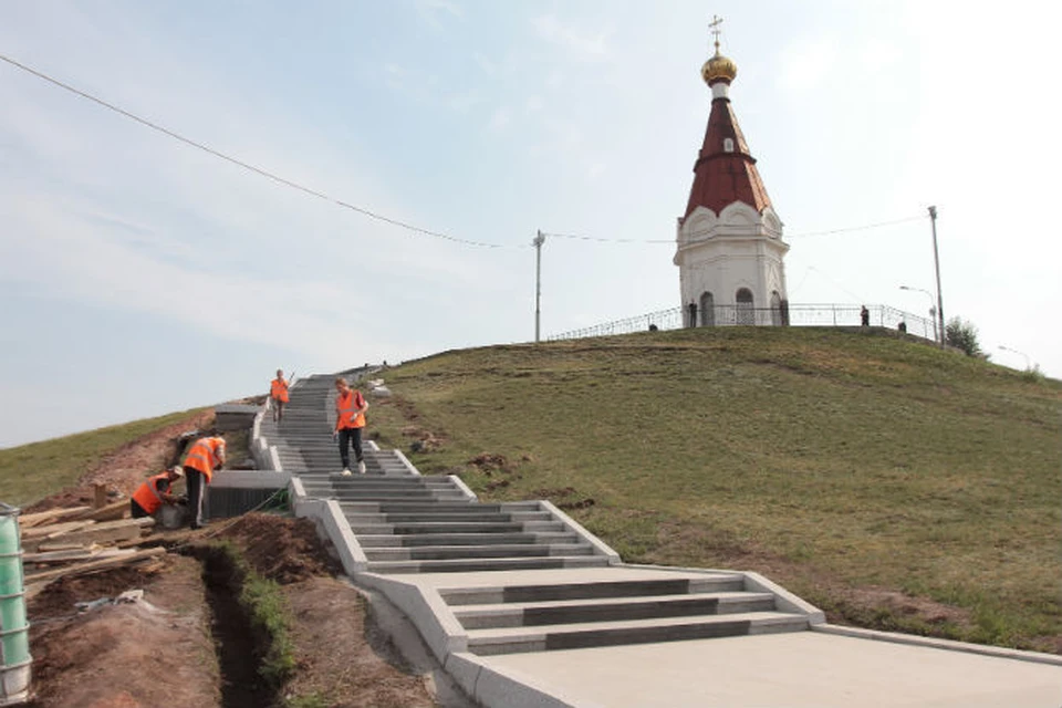 Поклонная гора красноярск фото