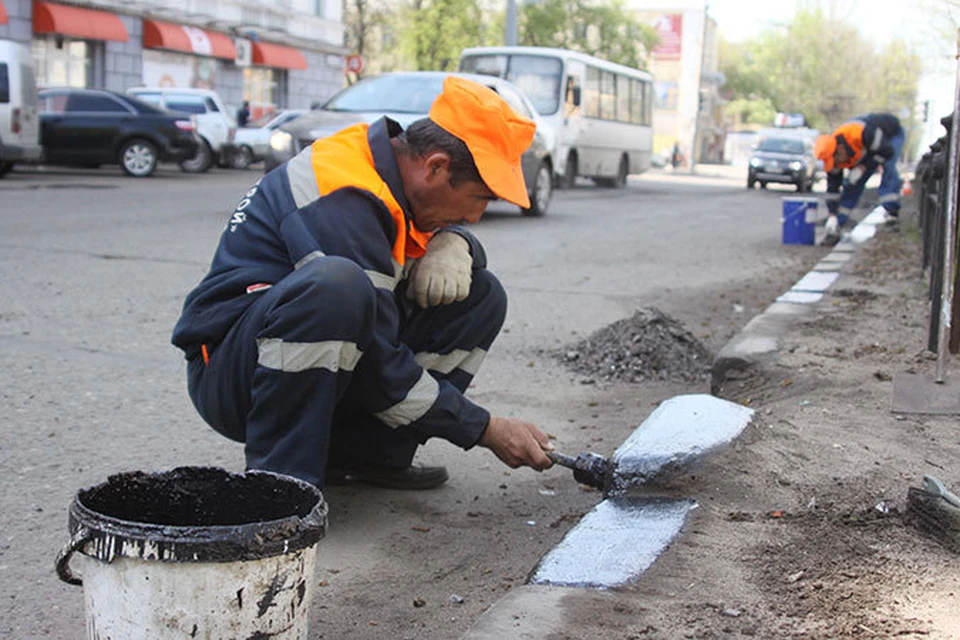 Выявлены нарушения и в содержании дорожной разметки на улицах города.