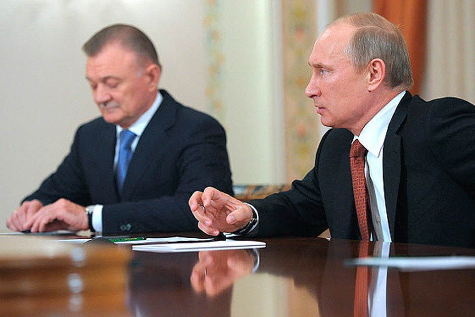 Владимир Путин и Олег Ковалев