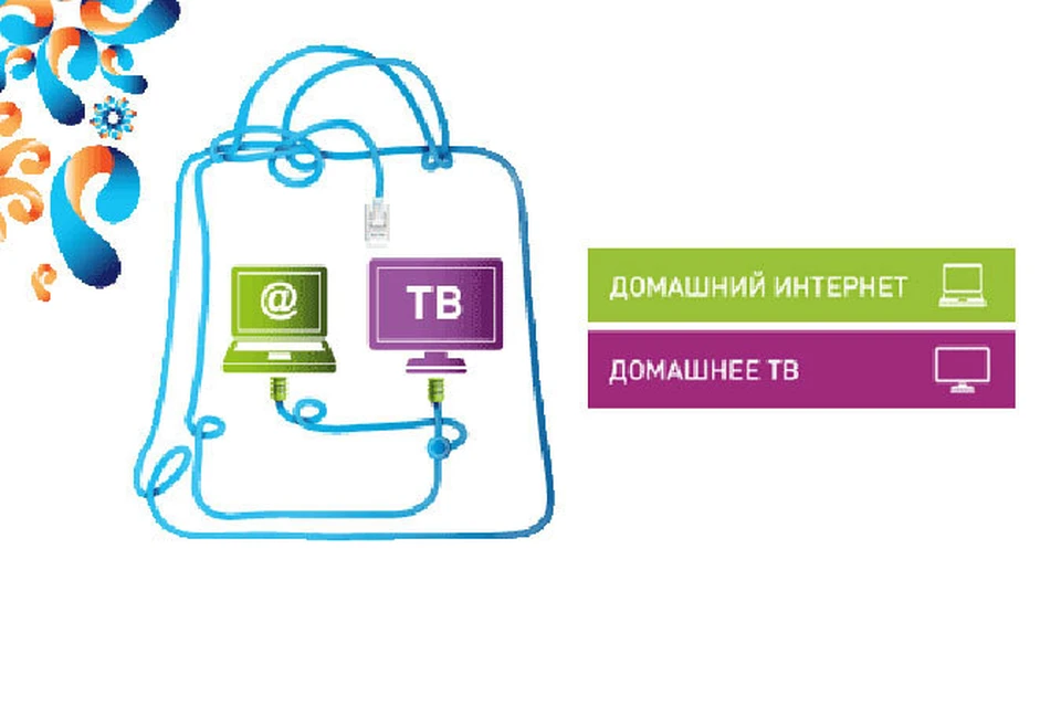 Телефон телевидение интернет подключить. Домашний интернет.