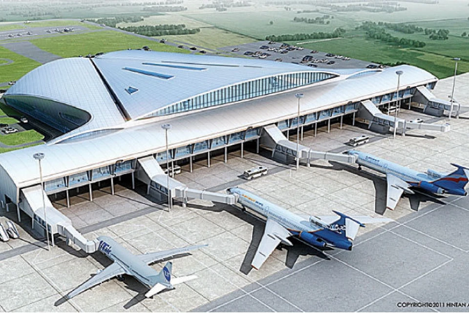 Новый аэропорт сможет обслуживать 3,5 млн. человек в год