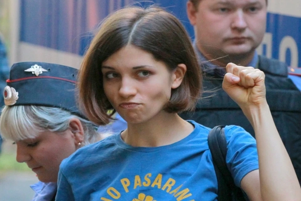 Надежда Толоконникова из Pussy Riot