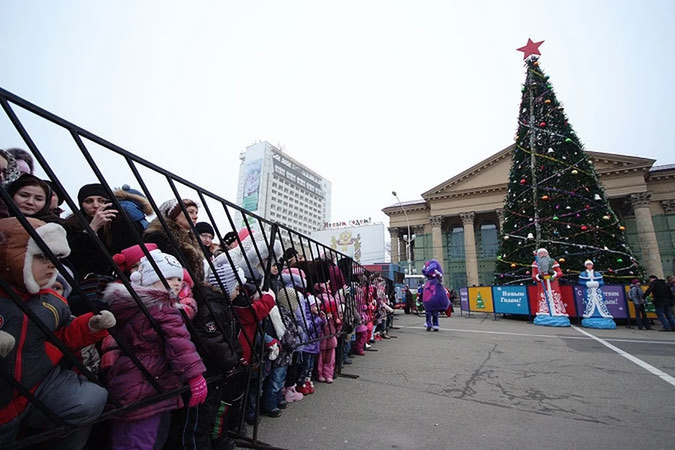 В Ставрополе зажжет огни 20-метровая новогодняя красавица.