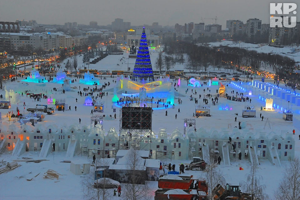 Эспланада пермь рисунок