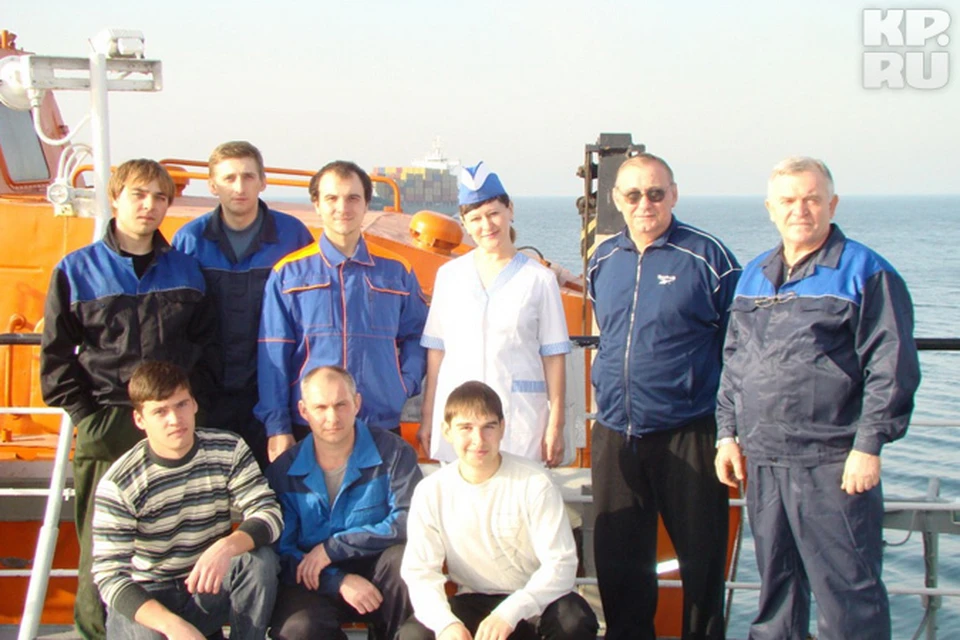 Экипаж сухогруза "Данади-1" незадолго до трагедии