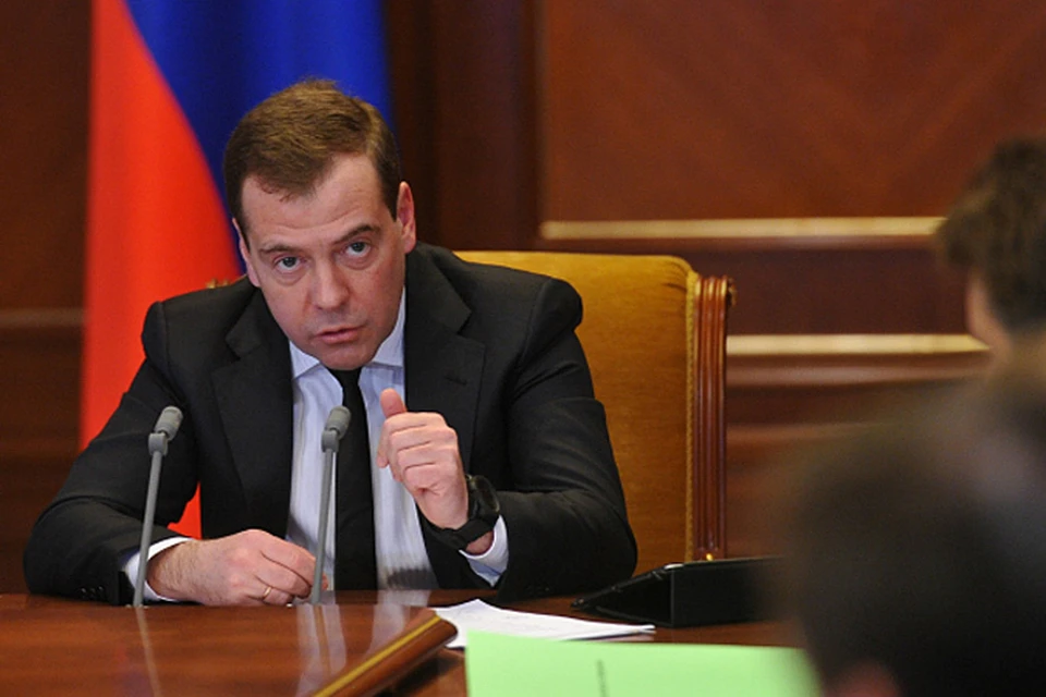 Дмитрий Медведев проводит совещание в резиденции "Горки" по ситуации на рынке зерна и подготовке к весеннему севу