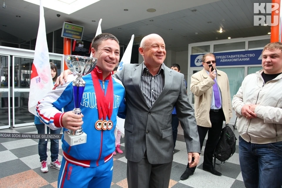 Кубань встретила своих чемпионов