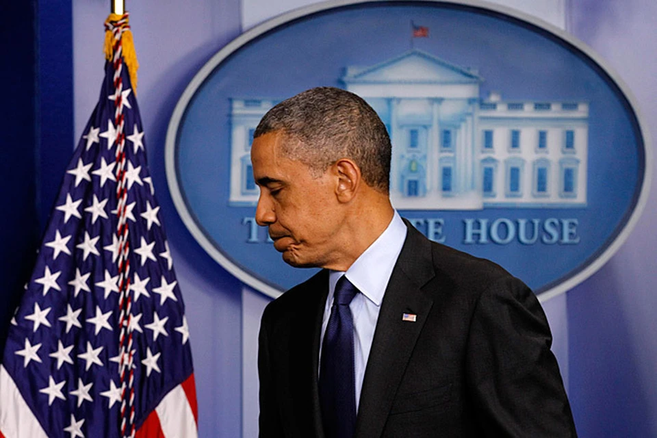 Выступая на пресс-конференции с четверг, Барак Обама выглядел слегка растерянным