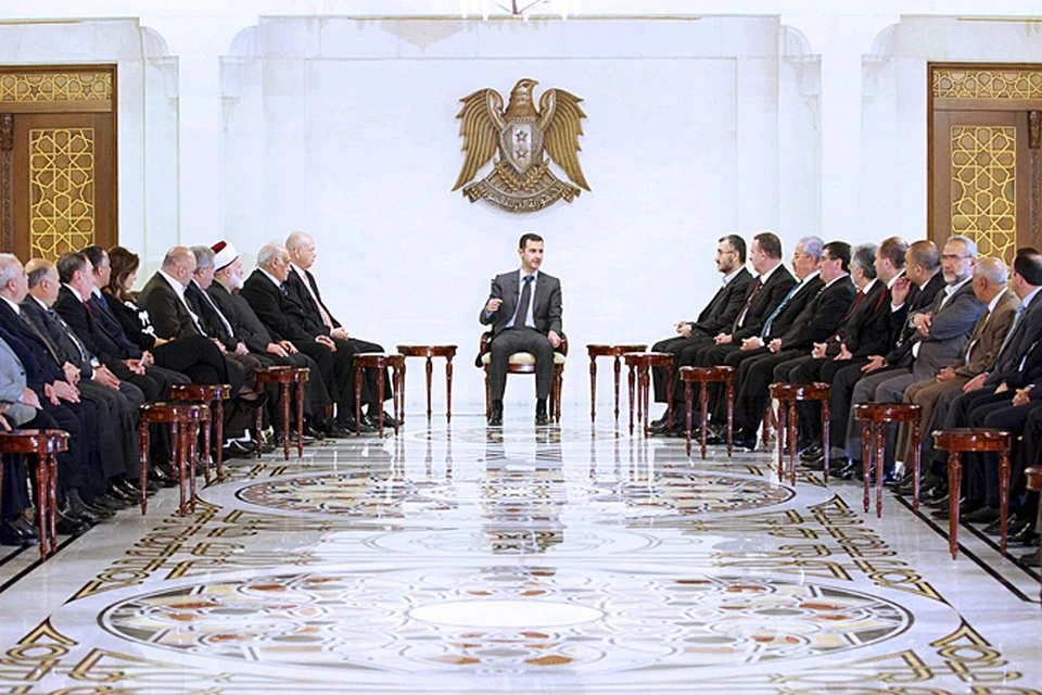 В воскресенье в  Дамаске состоялась встреча президента страны Башара Асада с представительной  делегацией соседнего Ливана