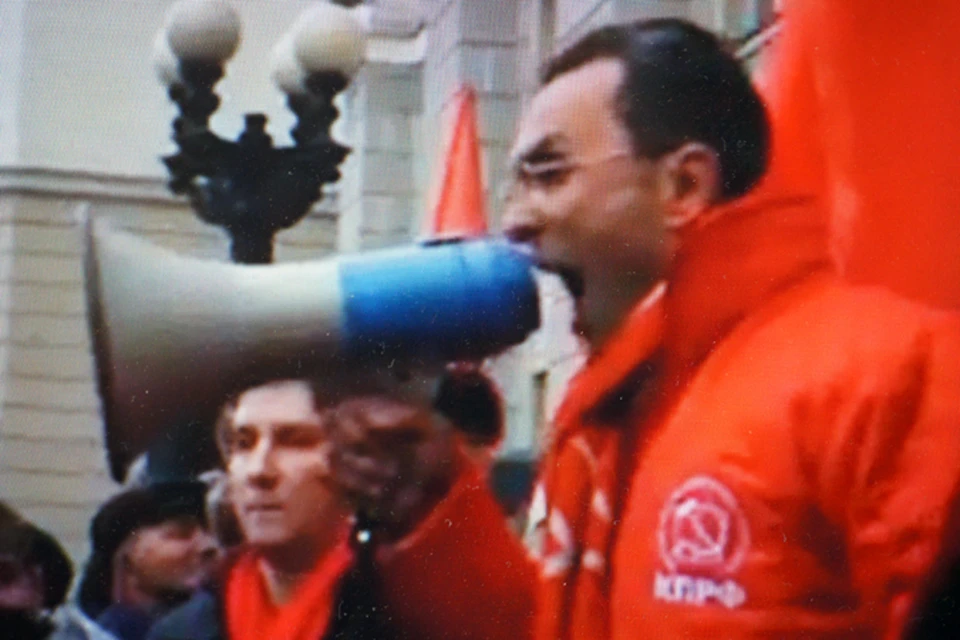 Владимир Бессонов на том самом митинге.
