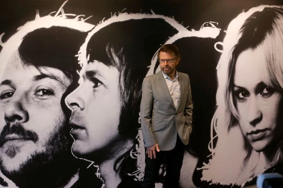 Бьорн Ульвеус на церемонии открытия музея ABBA