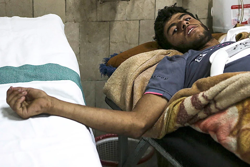Ежедневно в больницы Дамаска попадают сотни раненых