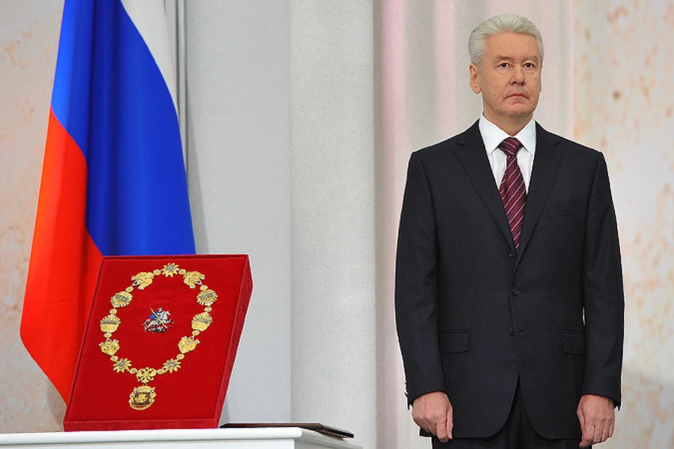 На Поклонной горе прошла церемония инаугурации мэра Собянина