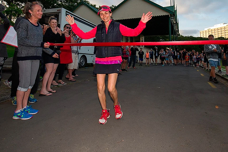 Новозеландка Ким Аллан установила рекорд в беге на выносливость