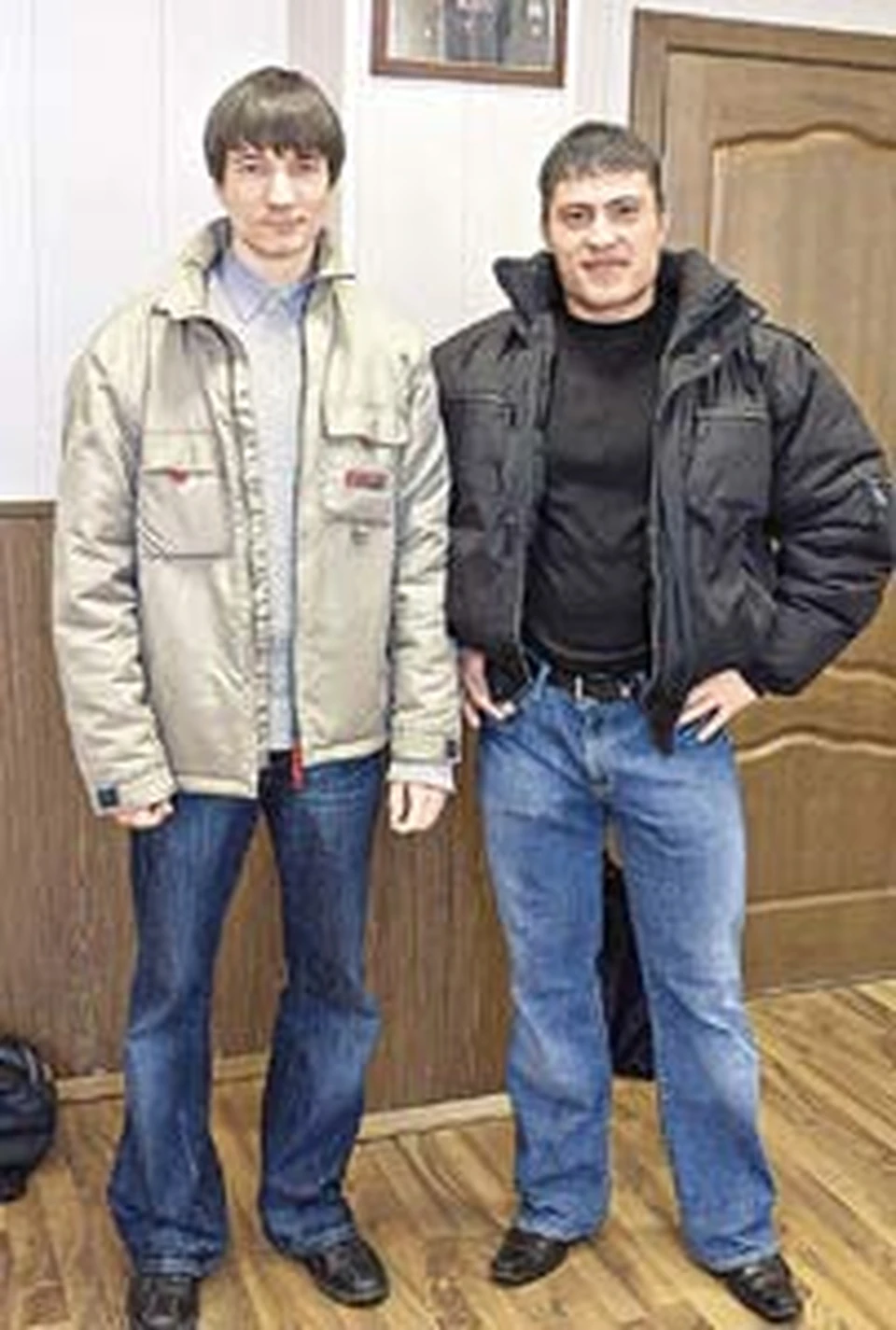 Два Сергея - Галенко (слева) и Марутик.