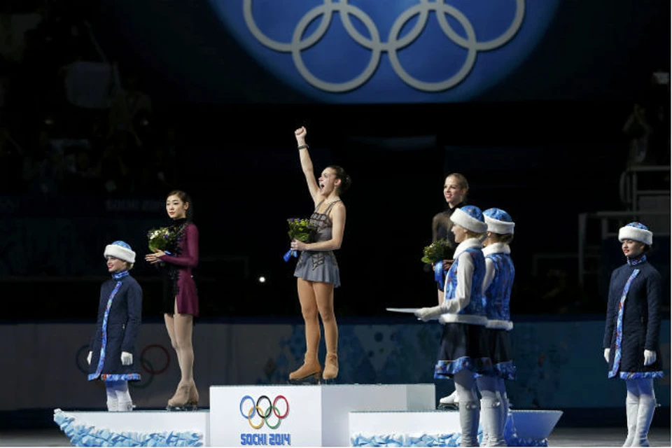 Аделина Сотникова завоевала первое золото одиночниц в истории России
