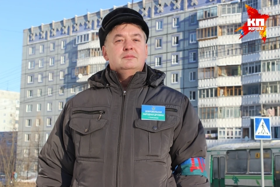Сергей Кравченко следит за порядком не только в рейдах дружины.