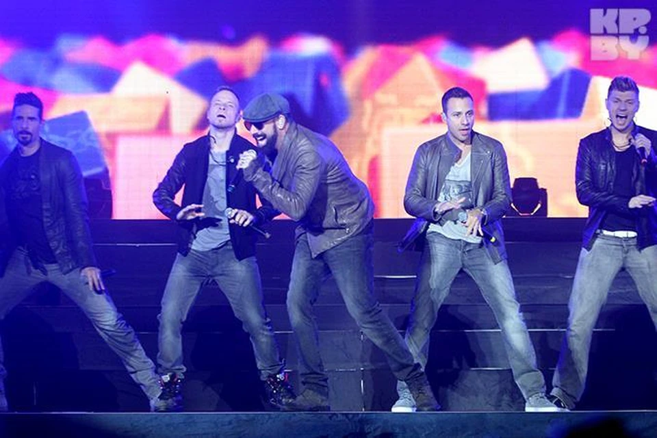 Backstreet Boys выступили в Минске.