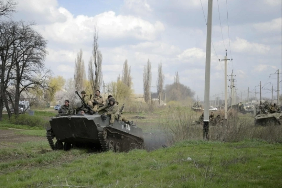 2 мая украинская армия пошла в наступление на донбасских ополченцев