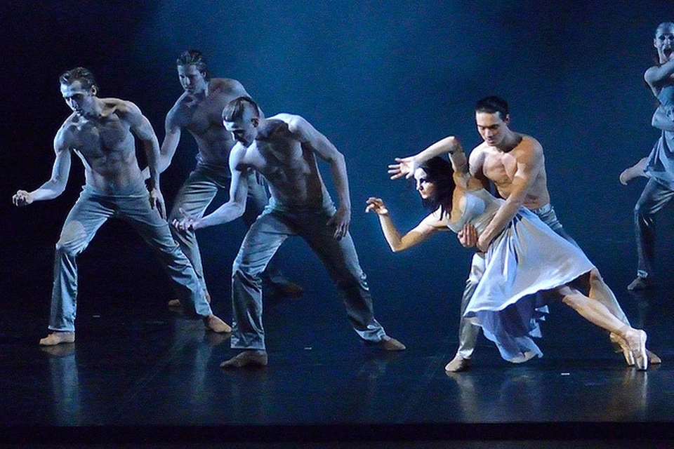 Фрагмент балета «Крик» по роману Александра Зиновьева «Иди на Голгофу»
