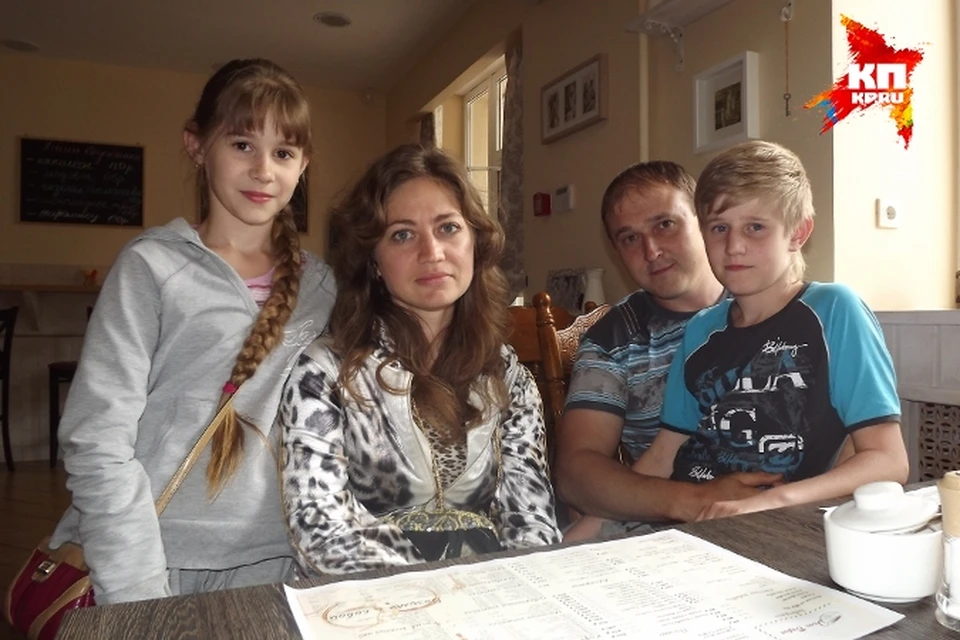 Семейство Самусенко благополучно выбралось из зоны боевых действий