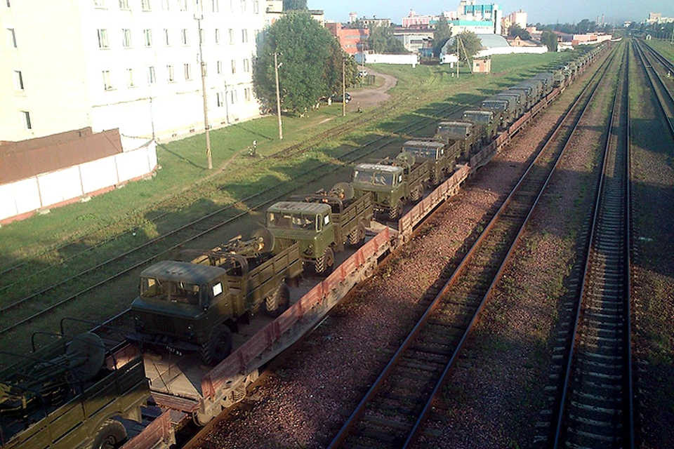 Под Гомелем появились российские минометы?