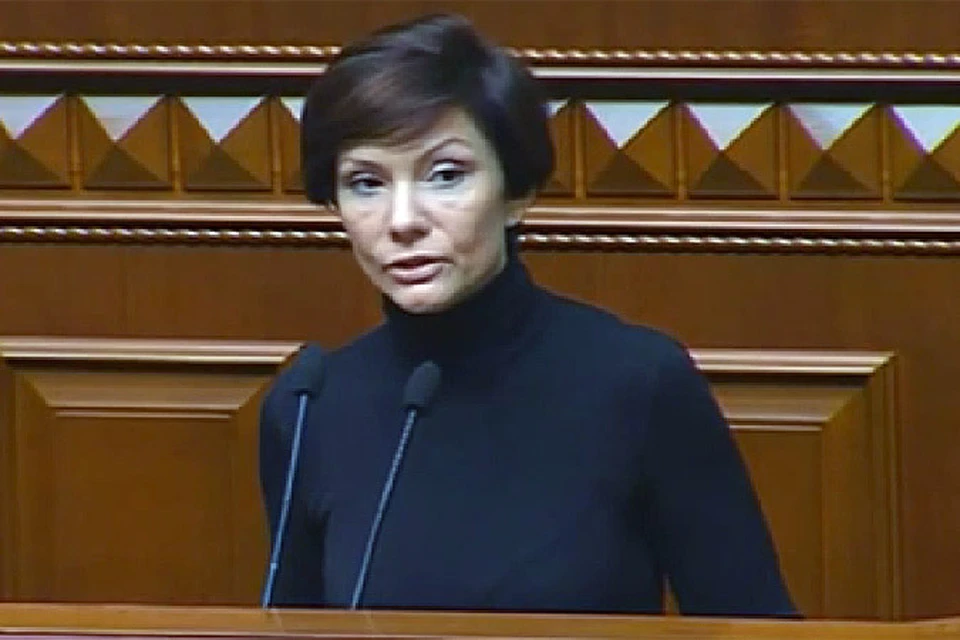 Депутат "Партии регионов" Елена Бондаренко назвала преступной нынешнюю власть Украины